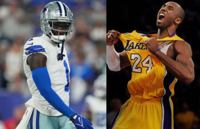 Cowboys Kearse, Lakers Kobe.
